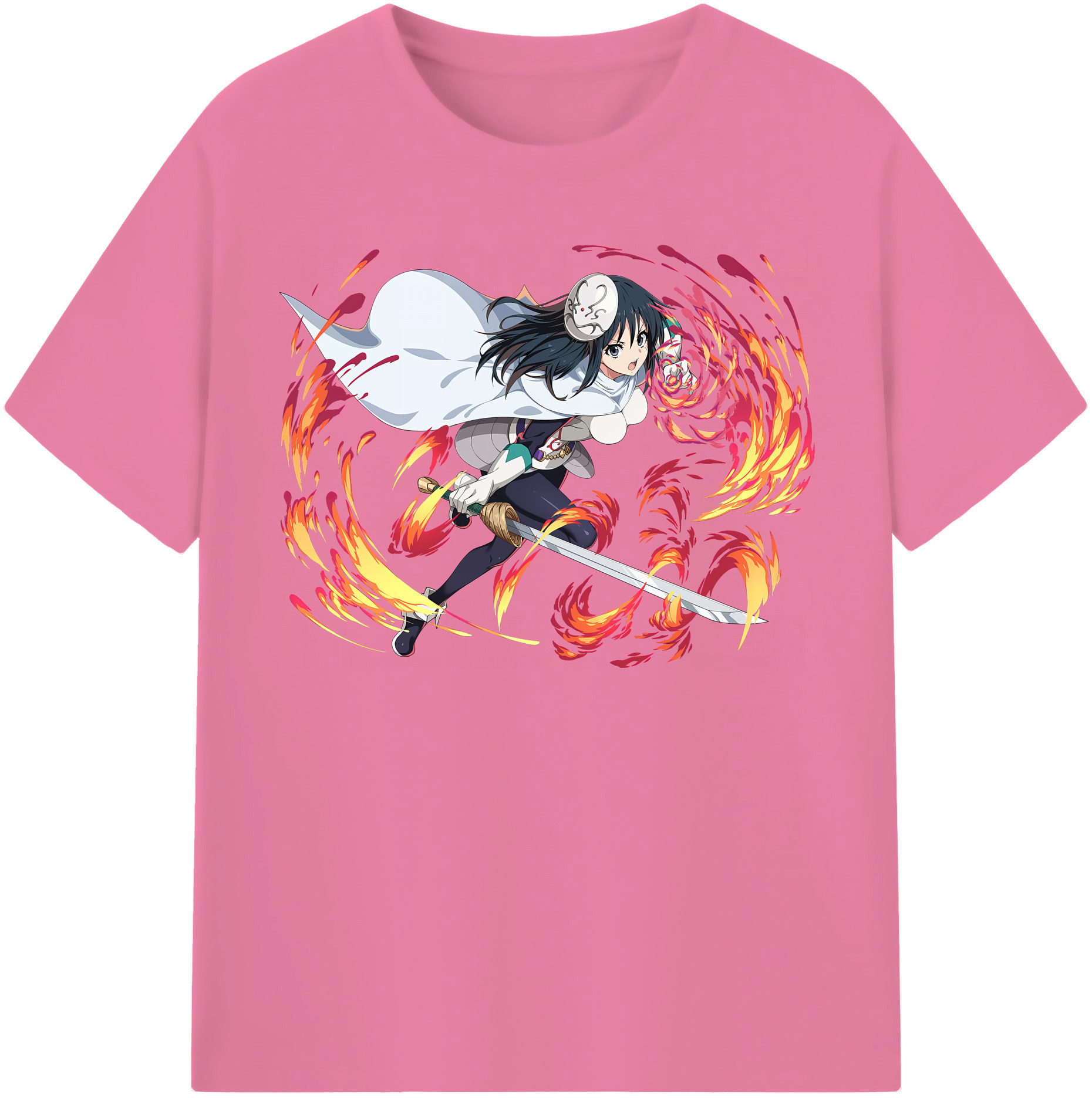 （画像用） 転スラ Regarding Reincarnated to Slime 綿100％半袖Tシャツ（フロントプリント）